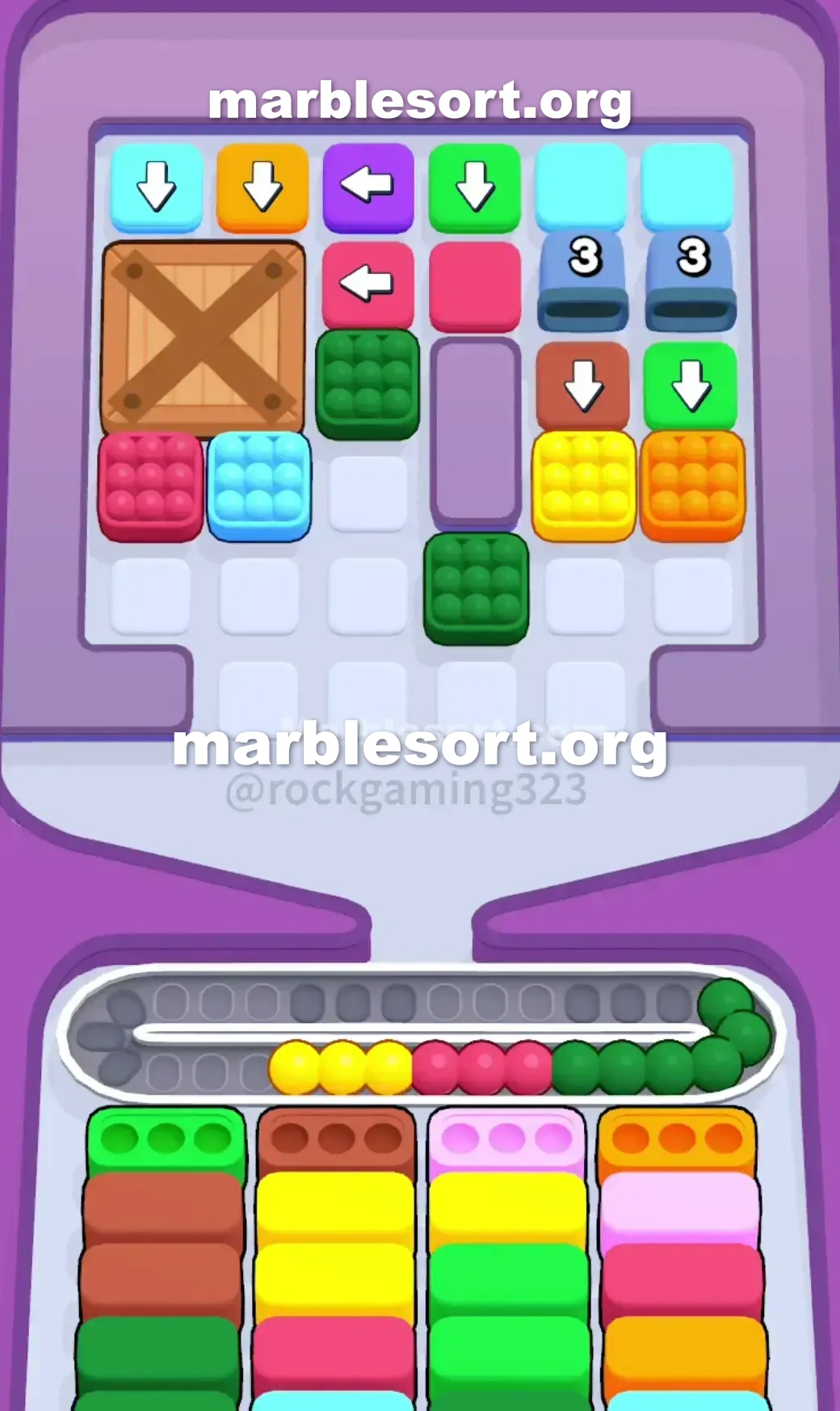 Marble Sort Level 248 screenshot 2