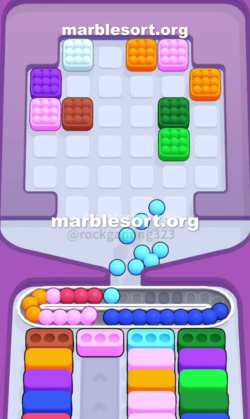 Marble Sort Level 249 screenshot 3