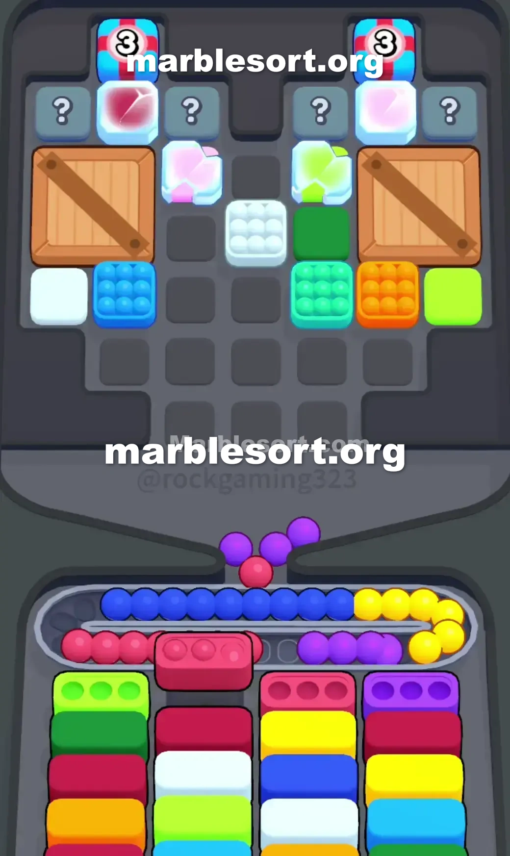Marble Sort Level 250 screenshot 2