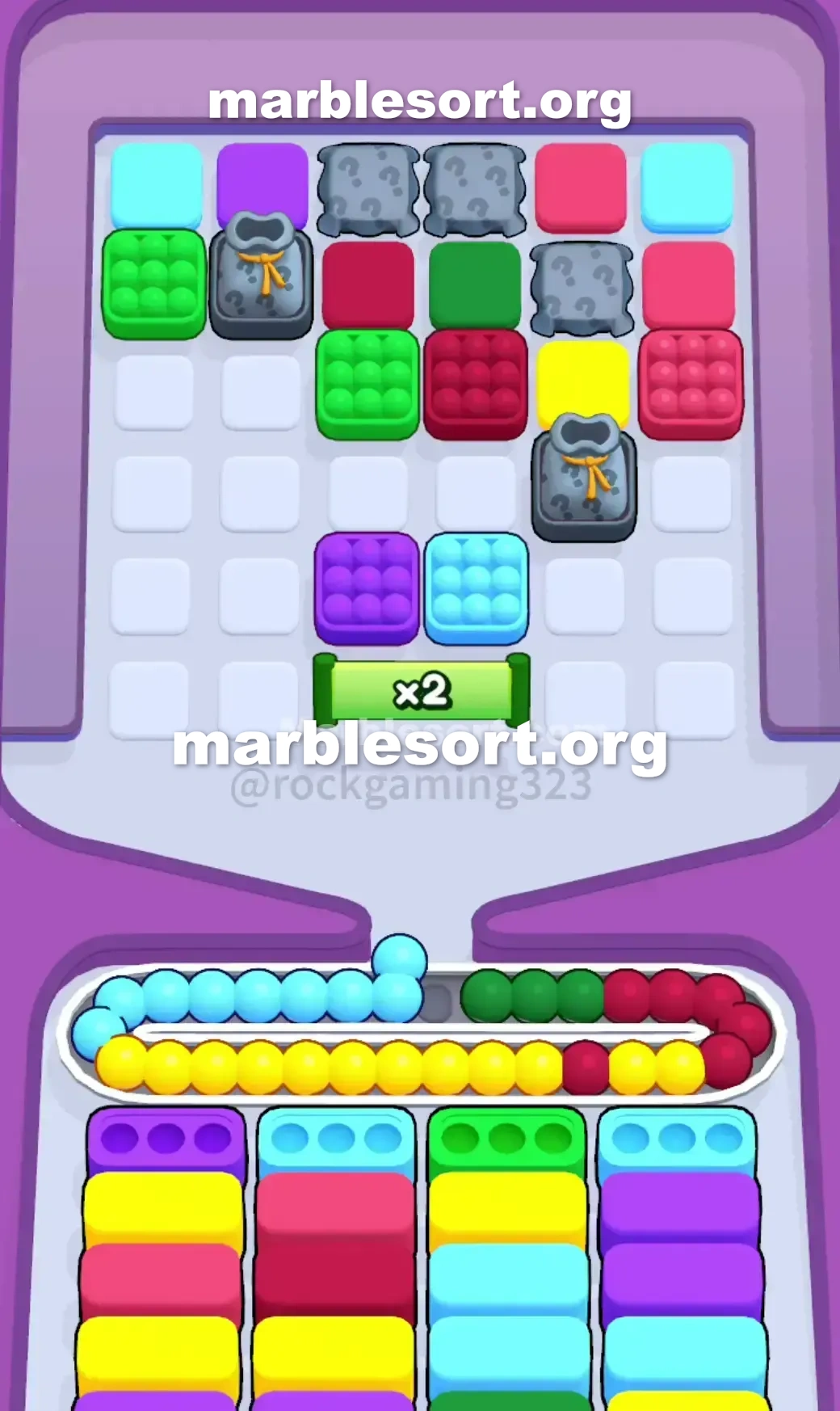 Marble Sort Level 251 screenshot 2
