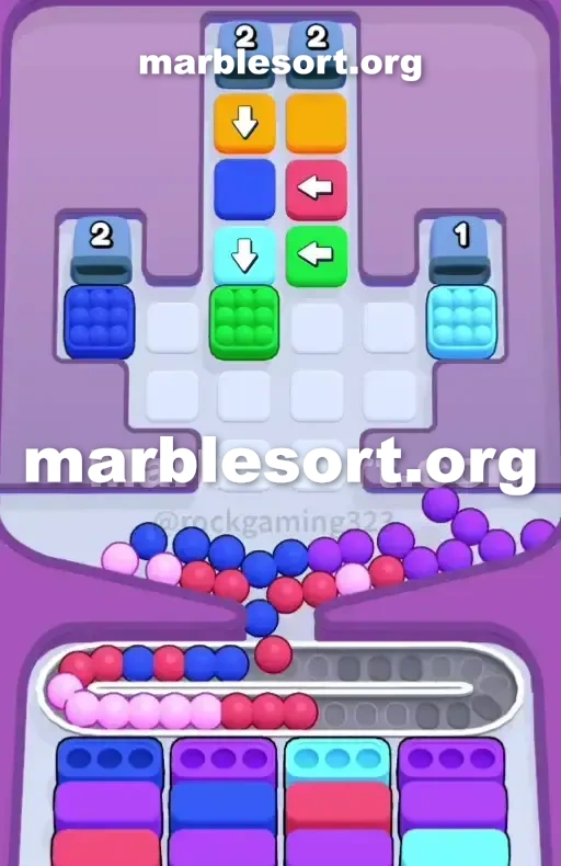 Marble Sort Level 252 screenshot 2