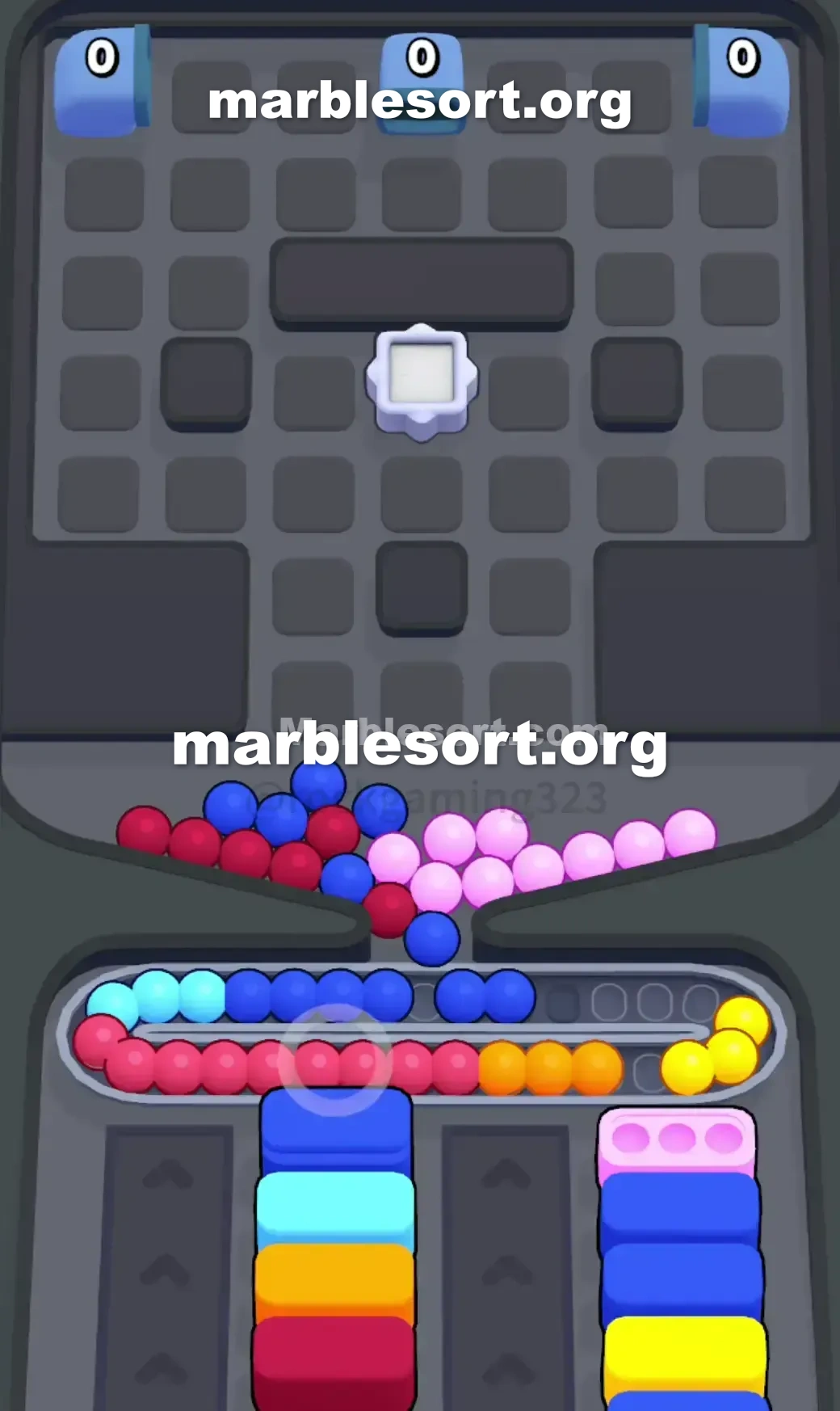 Marble Sort Level 254 screenshot 4