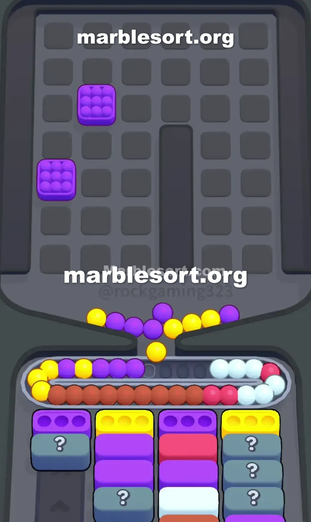 Marble Sort Level 257 screenshot 4