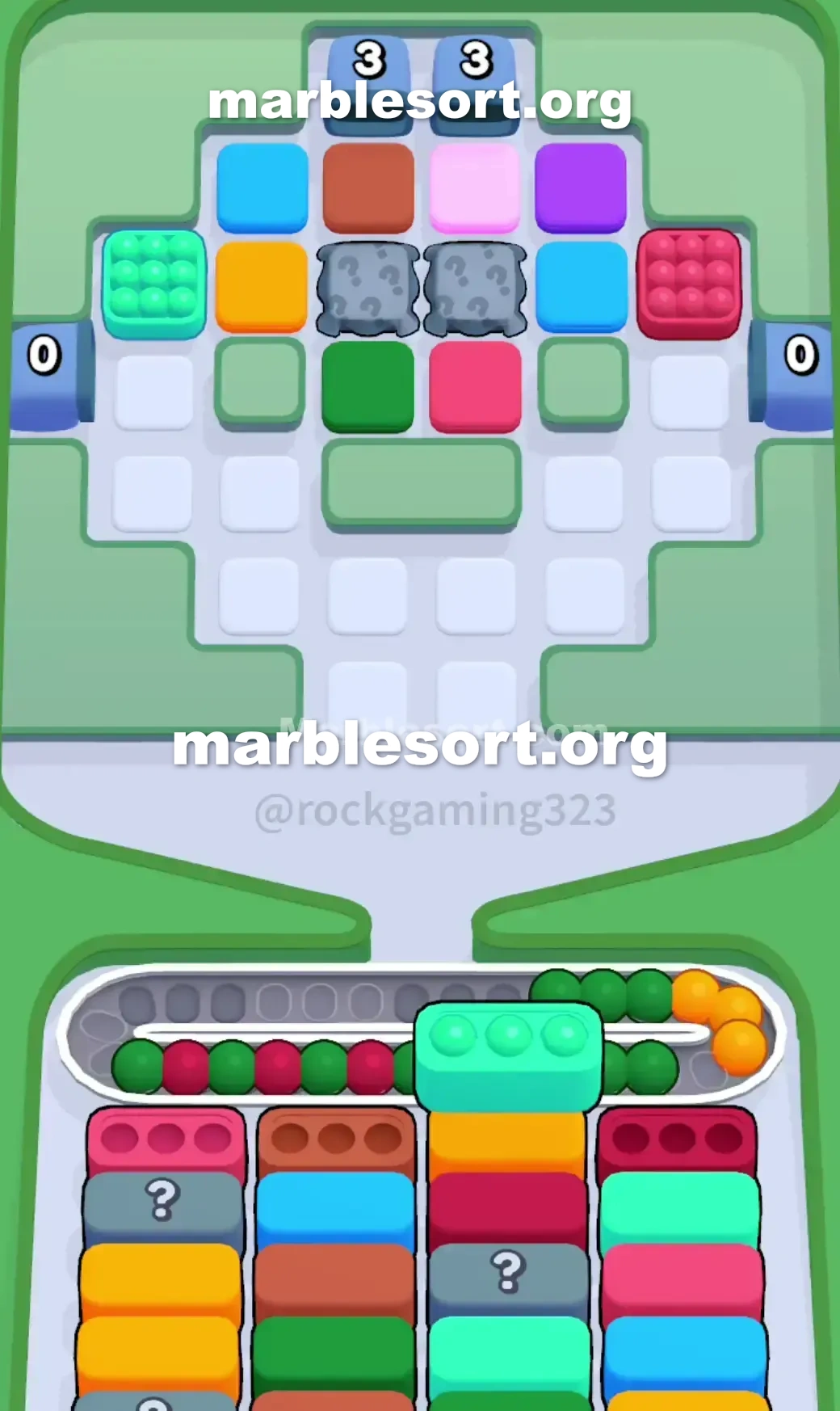 Marble Sort Level 258 screenshot 2