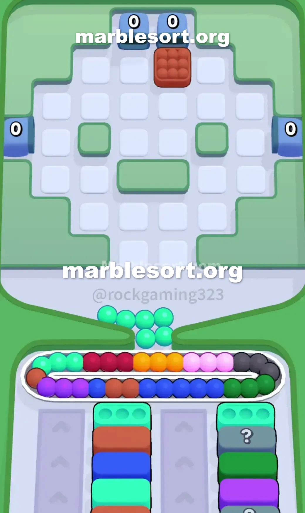 Marble Sort Level 258 screenshot 4