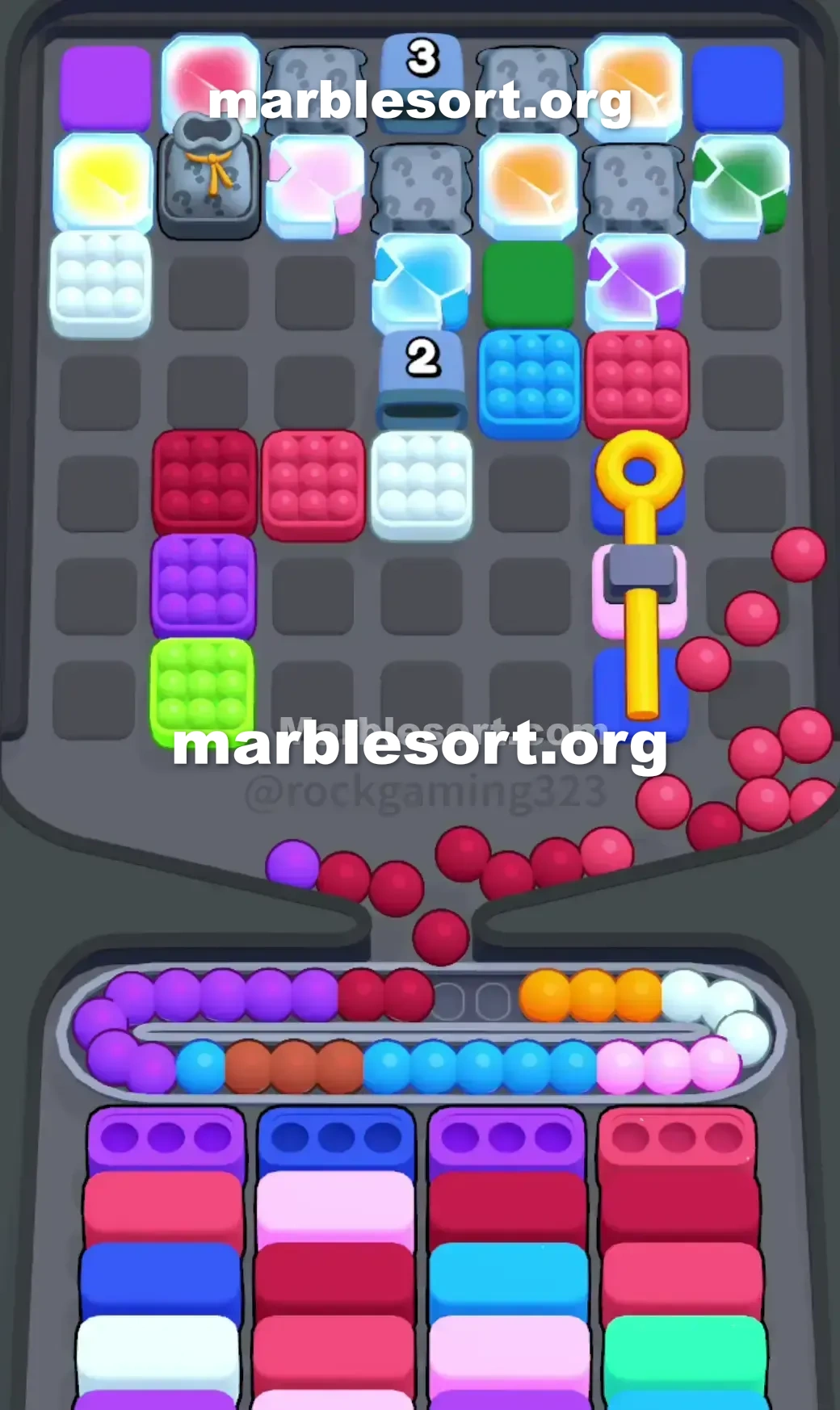 Marble Sort Level 260 screenshot 2
