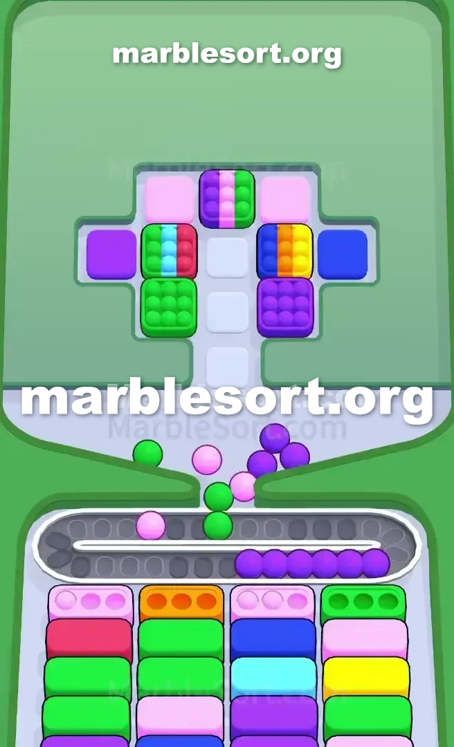 Marble Sort Level 261 screenshot 2