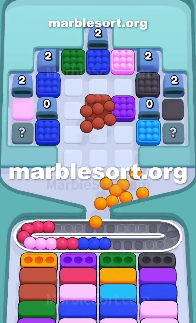 Marble Sort Level 265 screenshot 2