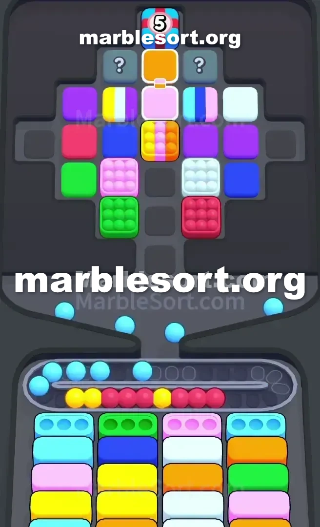 Marble Sort Level 267 screenshot 2