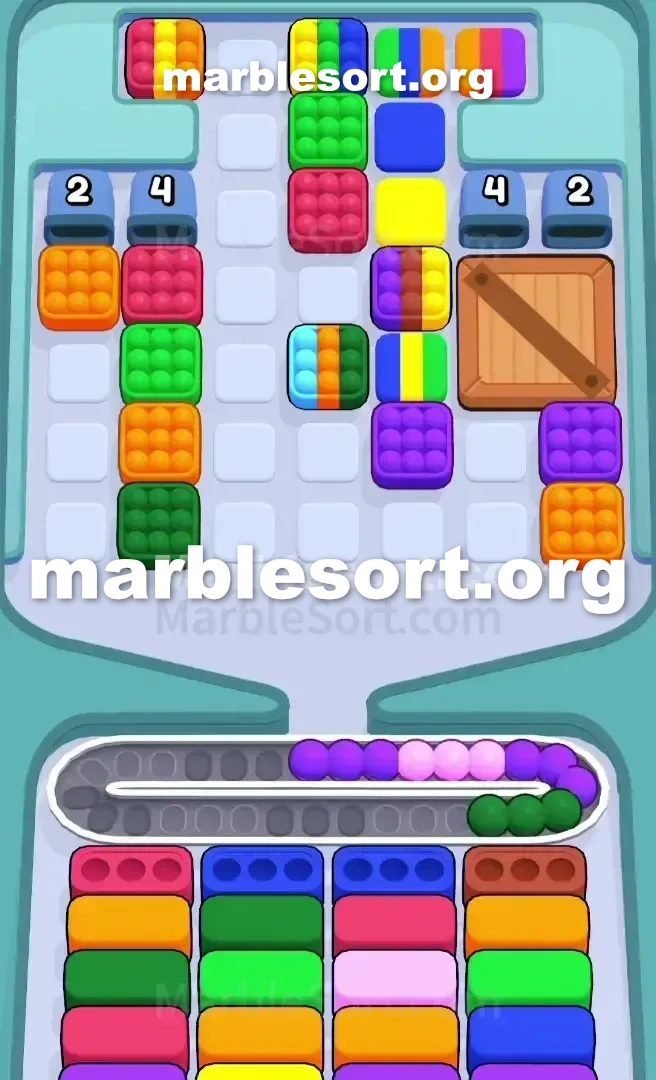 Marble Sort Level 273 screenshot 2