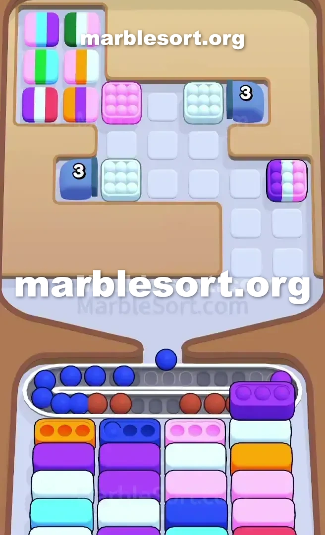 Marble Sort Level 276 screenshot 2