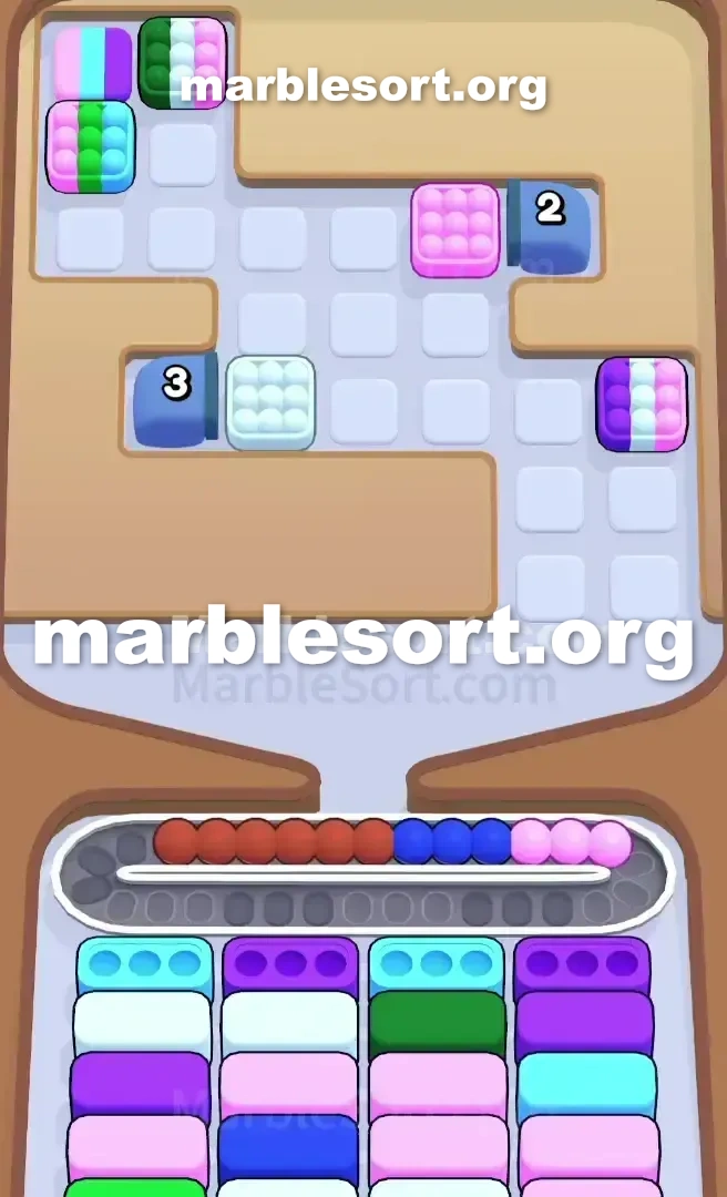 Marble Sort Level 276 screenshot 3