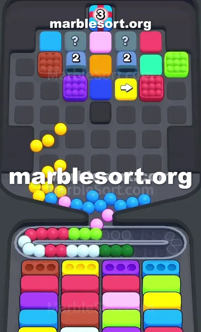 Marble Sort Level 277 screenshot 2
