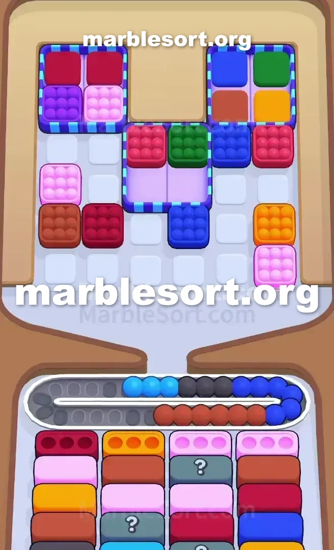 Marble Sort Level 278 screenshot 2