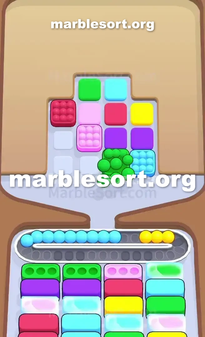 Marble Sort Level 281 screenshot 2