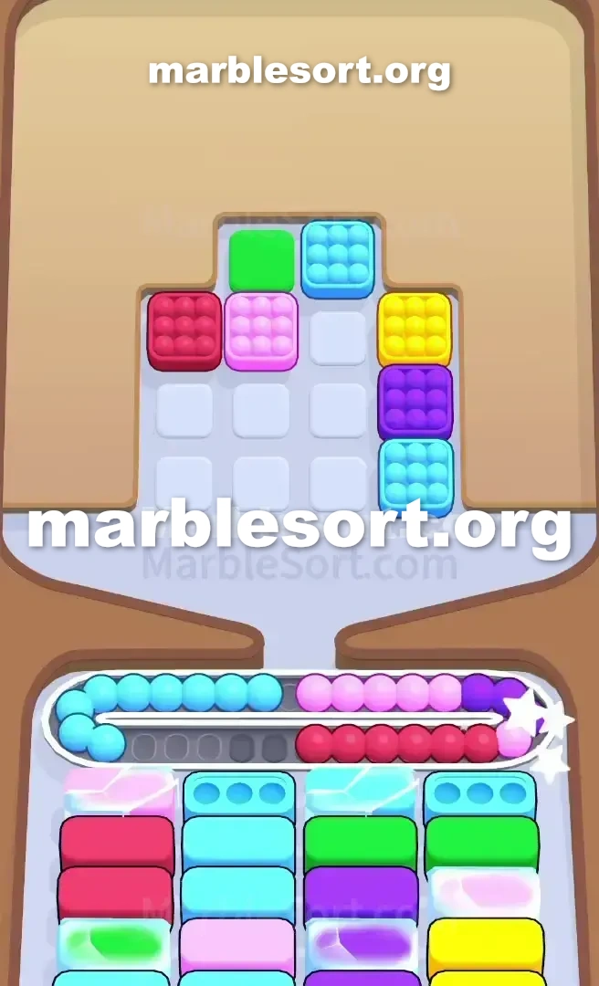 Marble Sort Level 281 screenshot 3