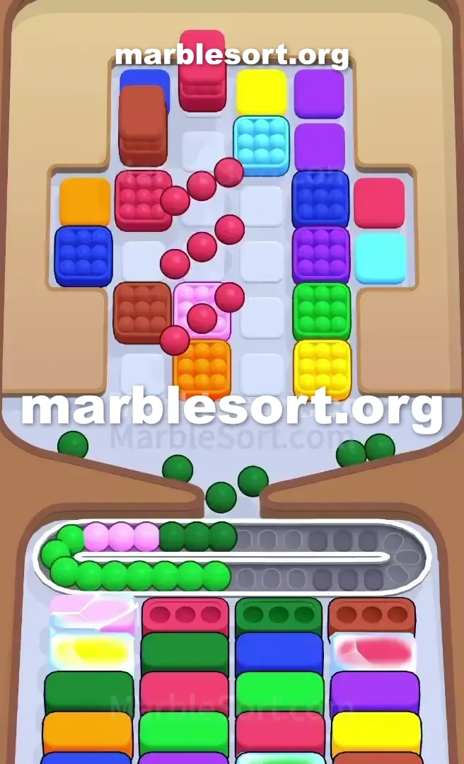 Marble Sort Level 283 screenshot 2