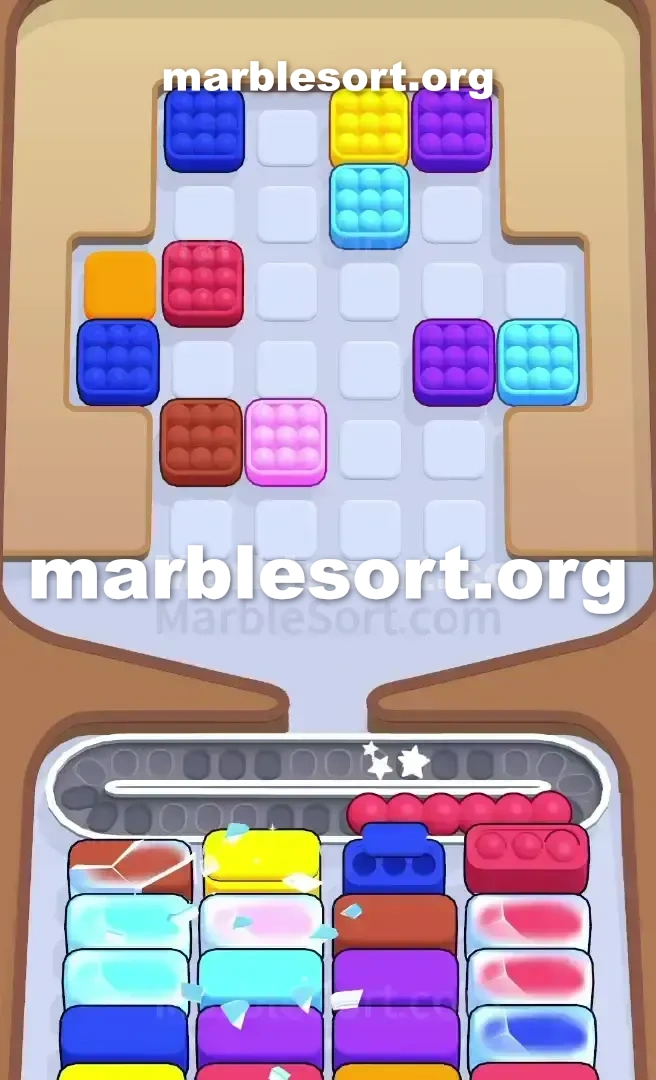 Marble Sort Level 283 screenshot 3