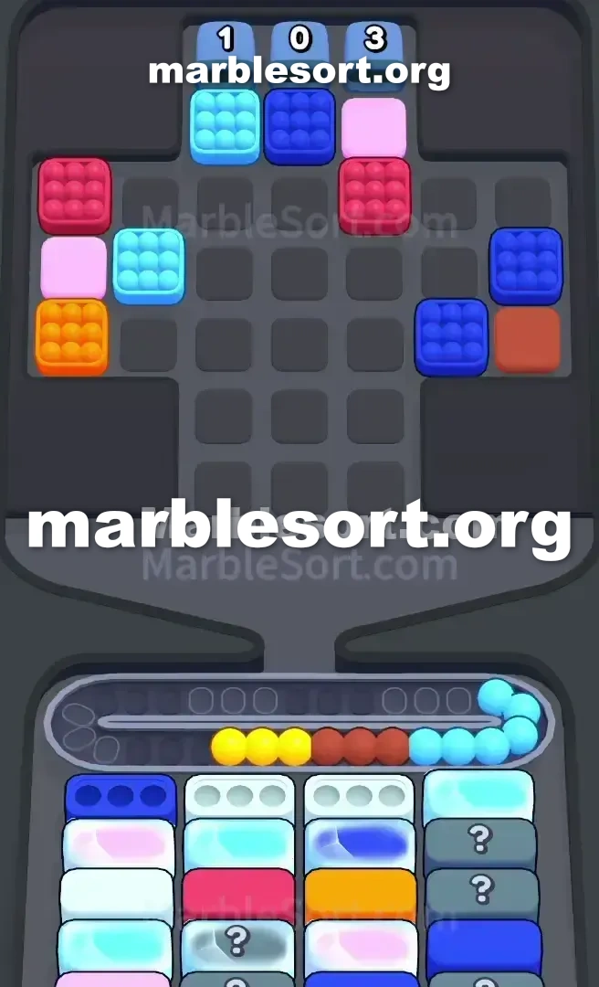 Marble Sort Level 284 screenshot 3