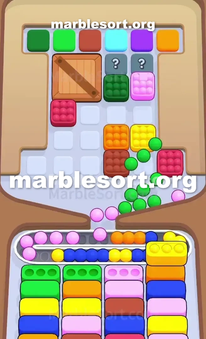 Marble Sort Level 285 screenshot 2