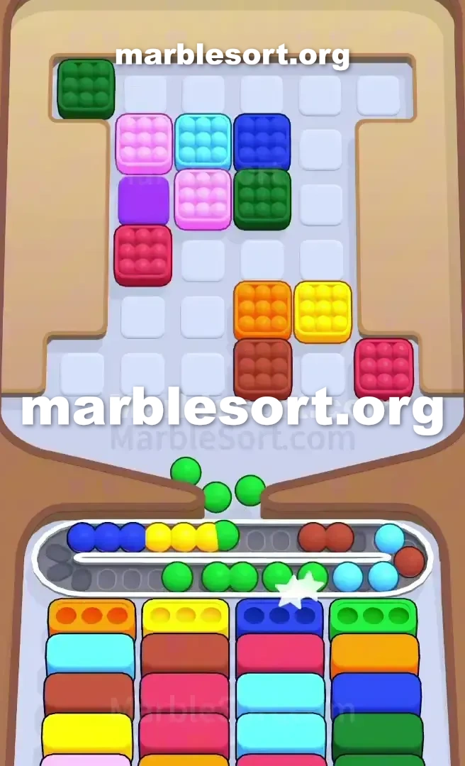 Marble Sort Level 285 screenshot 3