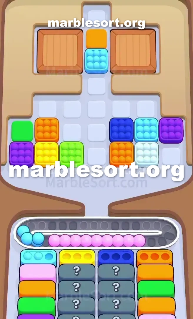 Marble Sort Level 286 screenshot 2
