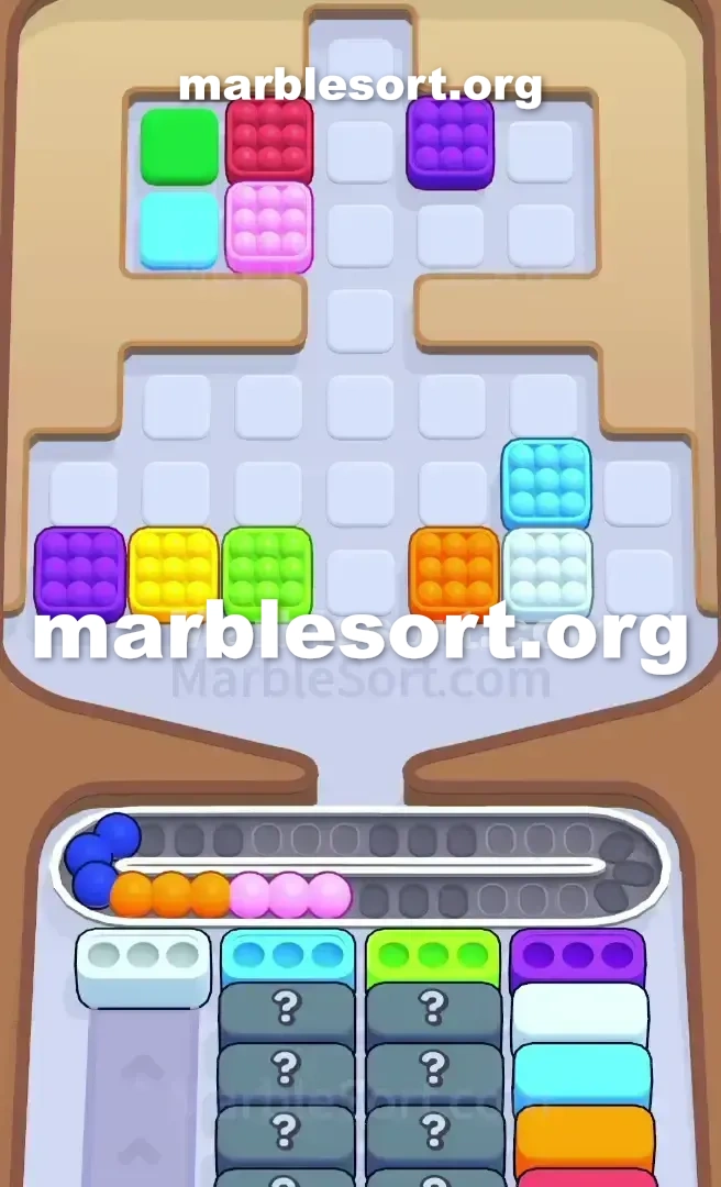 Marble Sort Level 286 screenshot 3