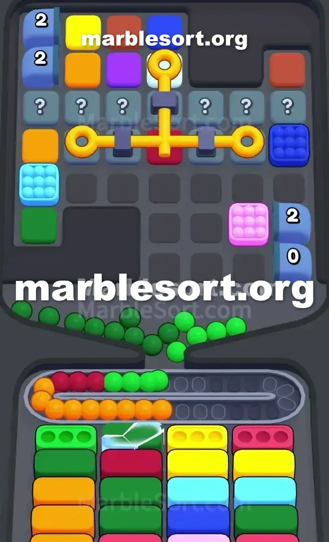 Marble Sort Level 287 screenshot 2