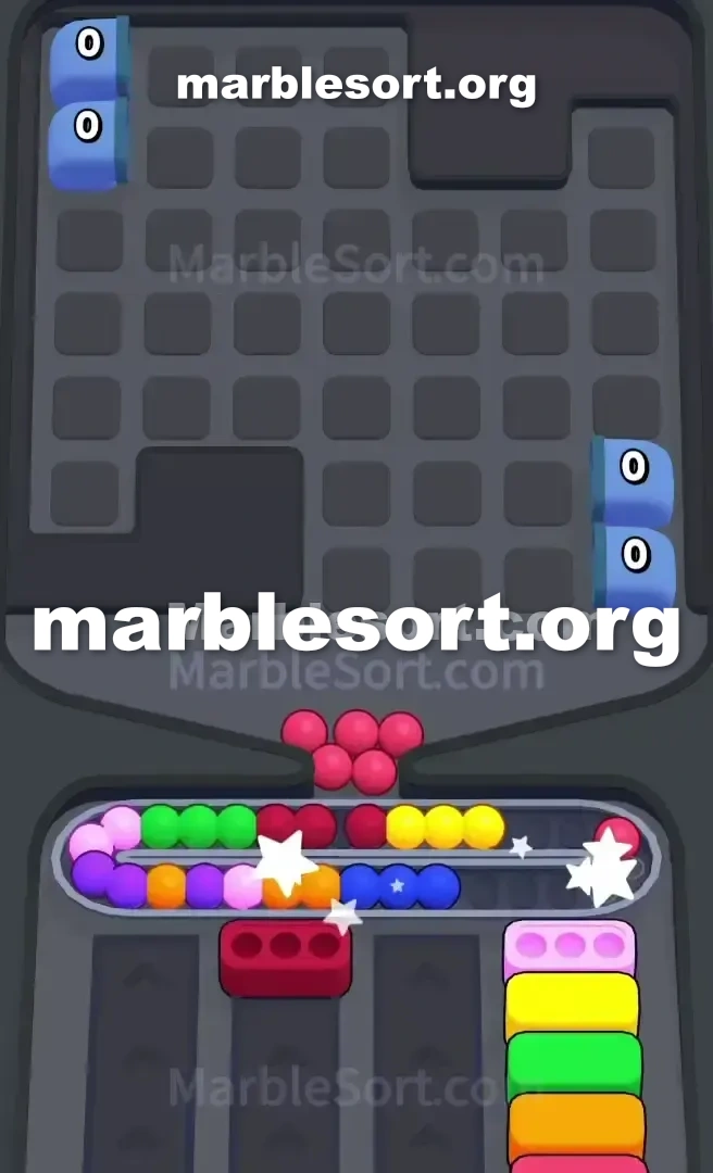 Marble Sort Level 287 screenshot 4