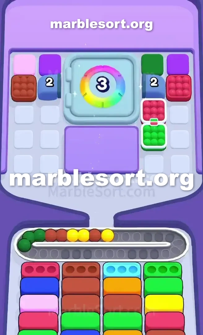 Marble Sort Level 288 screenshot 2