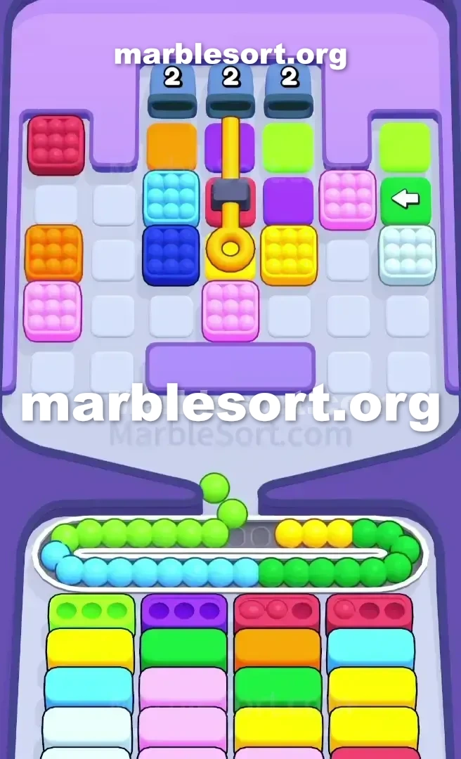 Marble Sort Level 289 screenshot 2