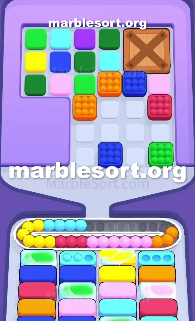 Marble Sort Level 291 screenshot 2