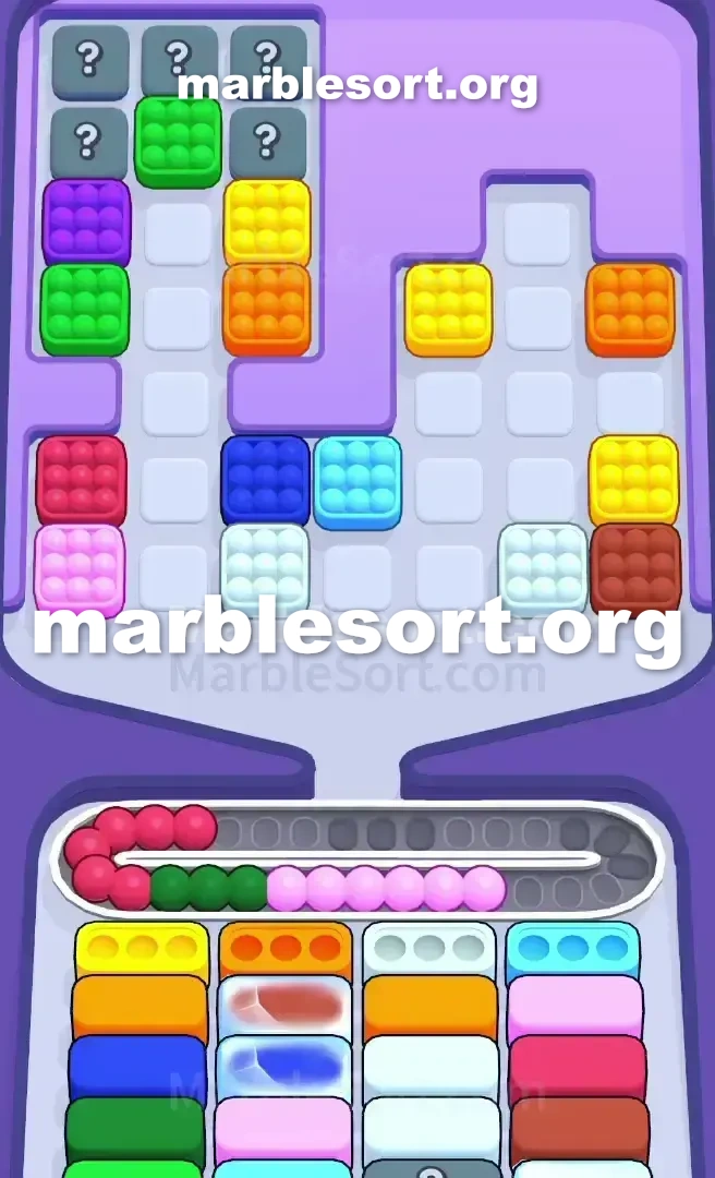 Marble Sort Level 293 screenshot 2