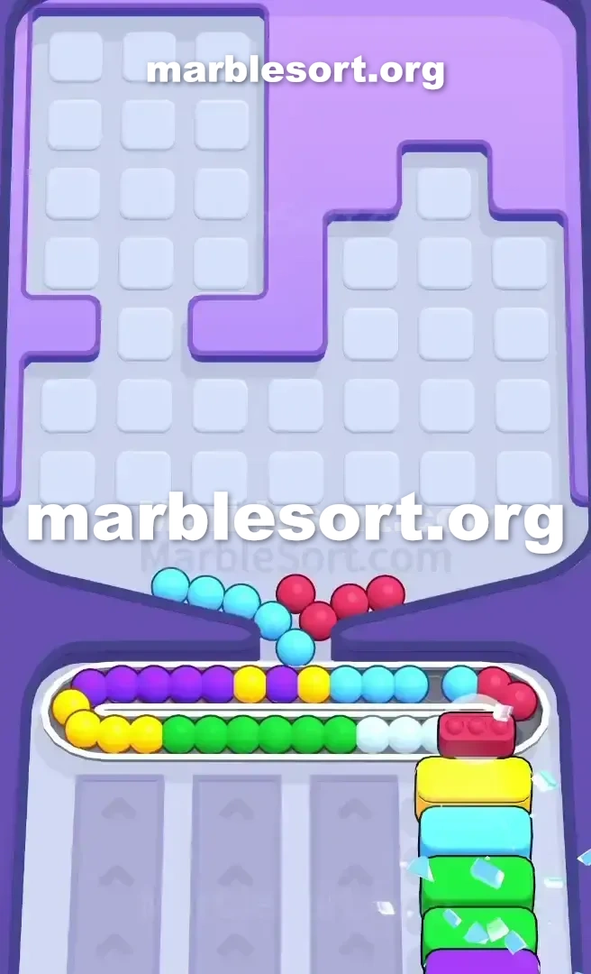 Marble Sort Level 293 screenshot 4