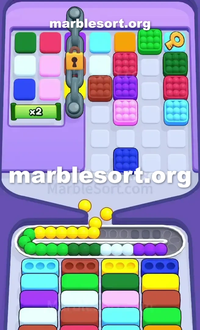 Marble Sort Level 295 screenshot 2