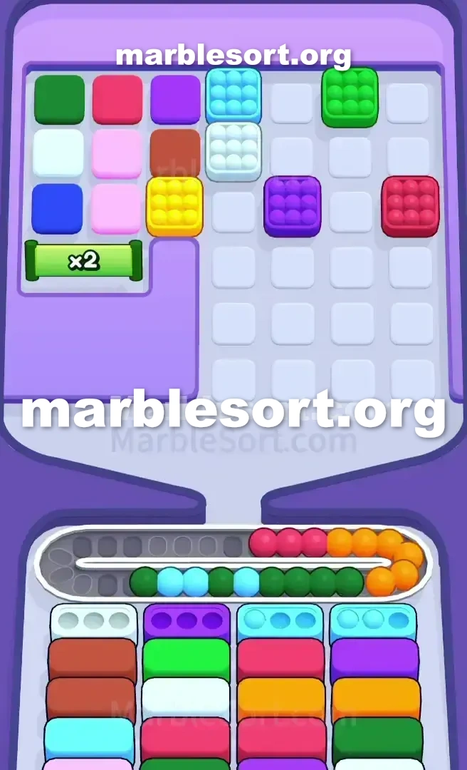 Marble Sort Level 295 screenshot 3