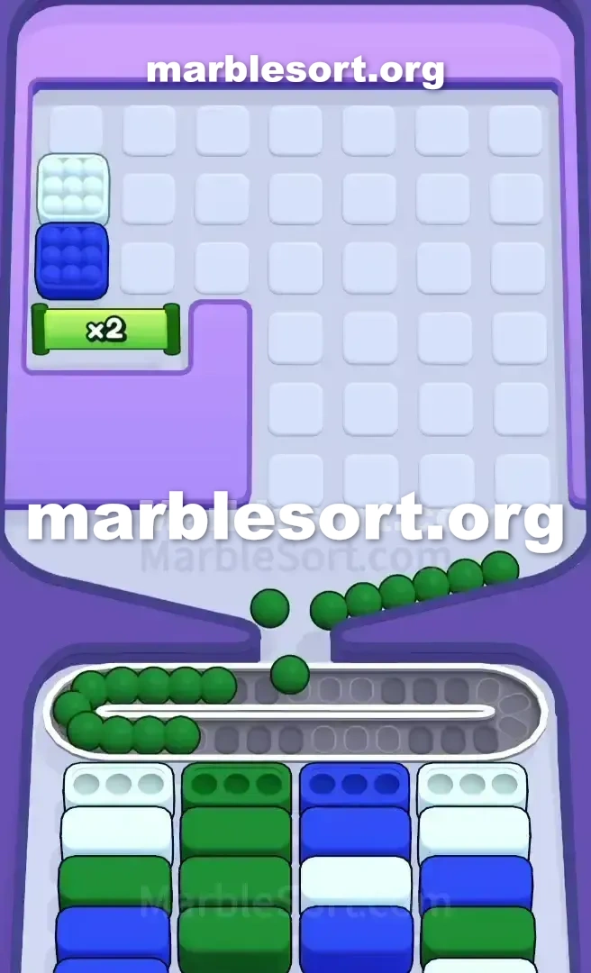 Marble Sort Level 295 screenshot 4