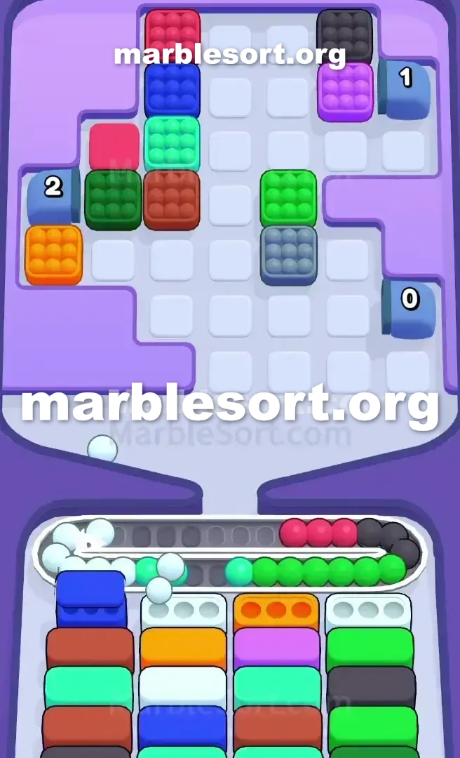 Marble Sort Level 296 screenshot 3