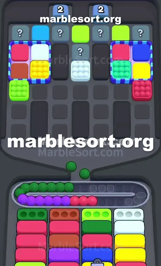Marble Sort Level 297 screenshot 2