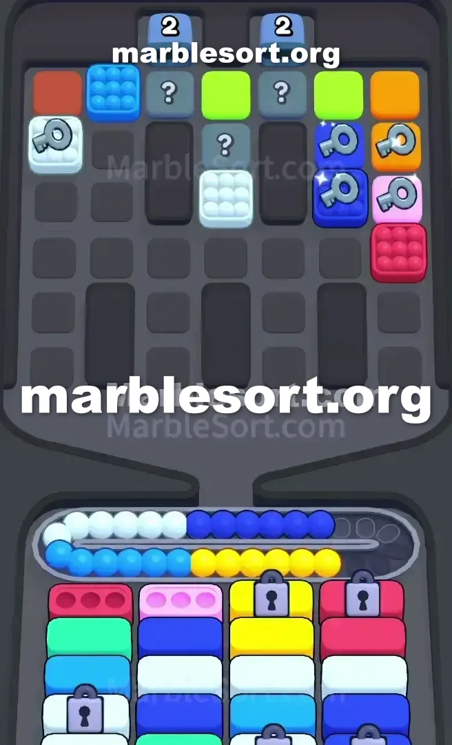 Marble Sort Level 297 screenshot 3