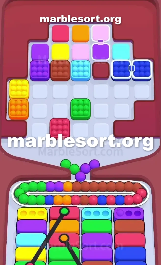 Marble Sort Level 305 screenshot 2