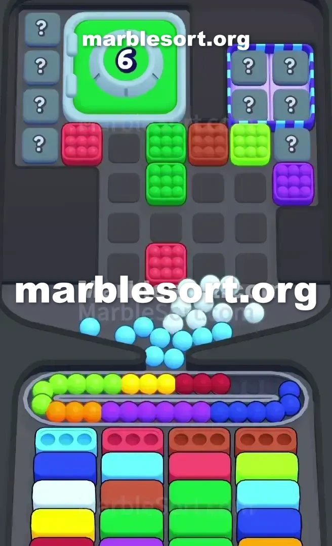 Marble Sort Level 307 screenshot 2