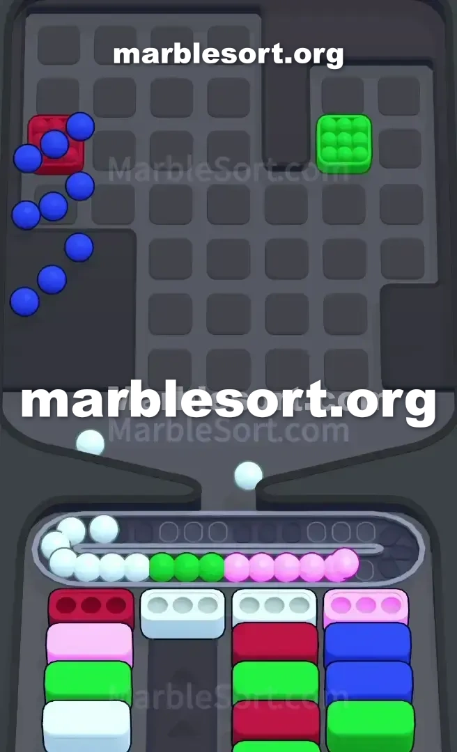Marble Sort Level 307 screenshot 4