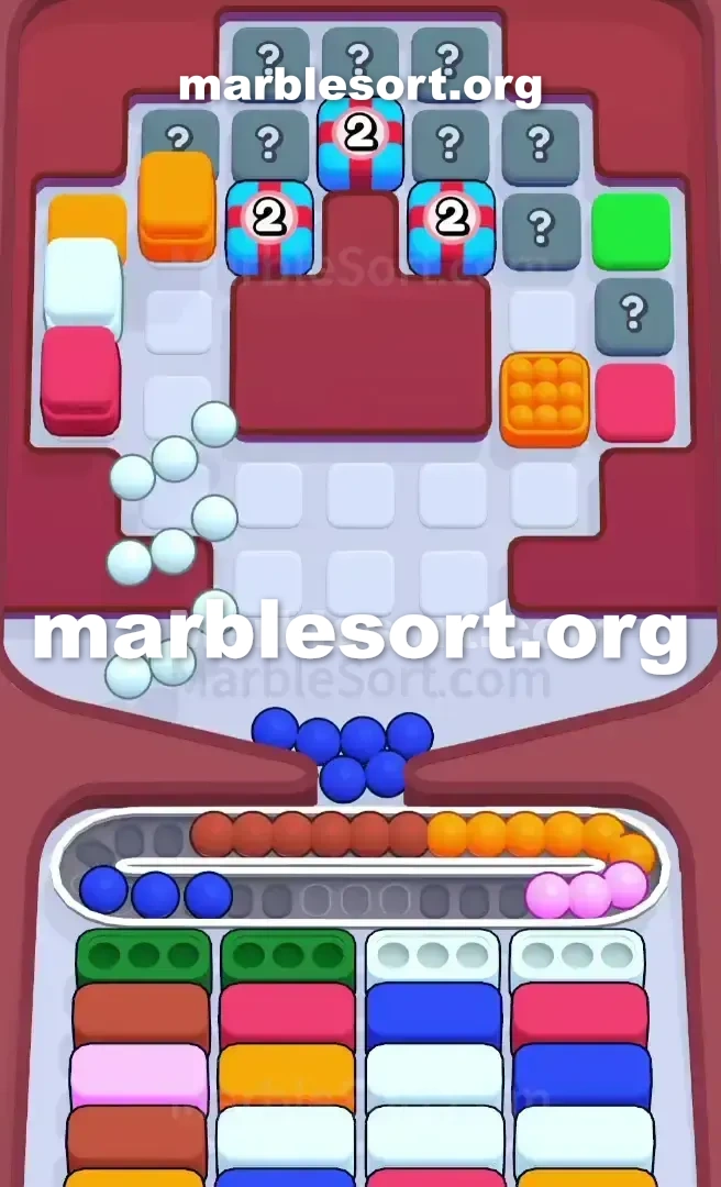 Marble Sort Level 308 screenshot 2