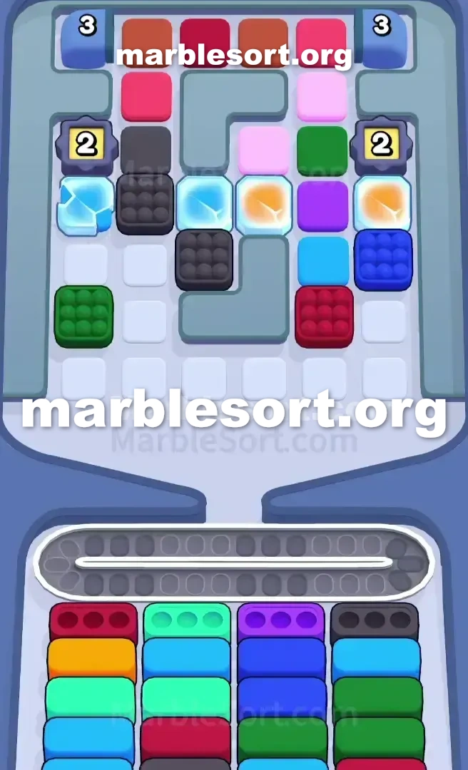 Marble Sort Level 309 screenshot 2