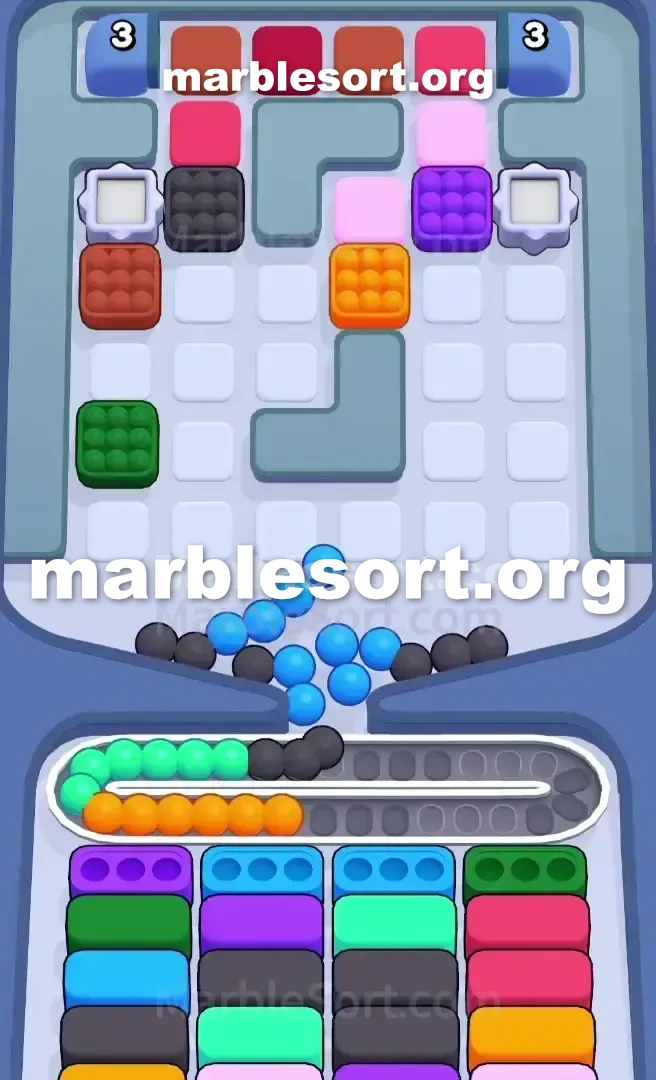 Marble Sort Level 309 screenshot 3