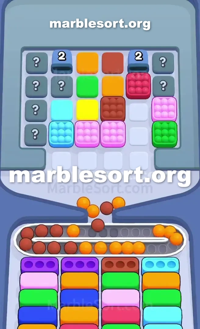 Marble Sort Level 312 screenshot 2