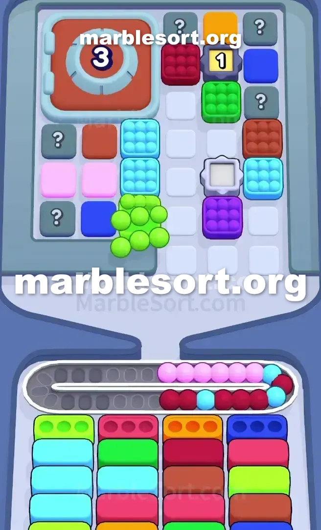 Marble Sort Level 313 screenshot 2