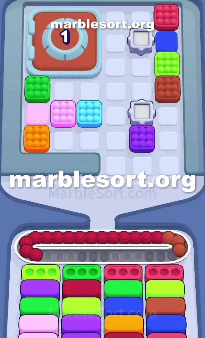 Marble Sort Level 313 screenshot 3