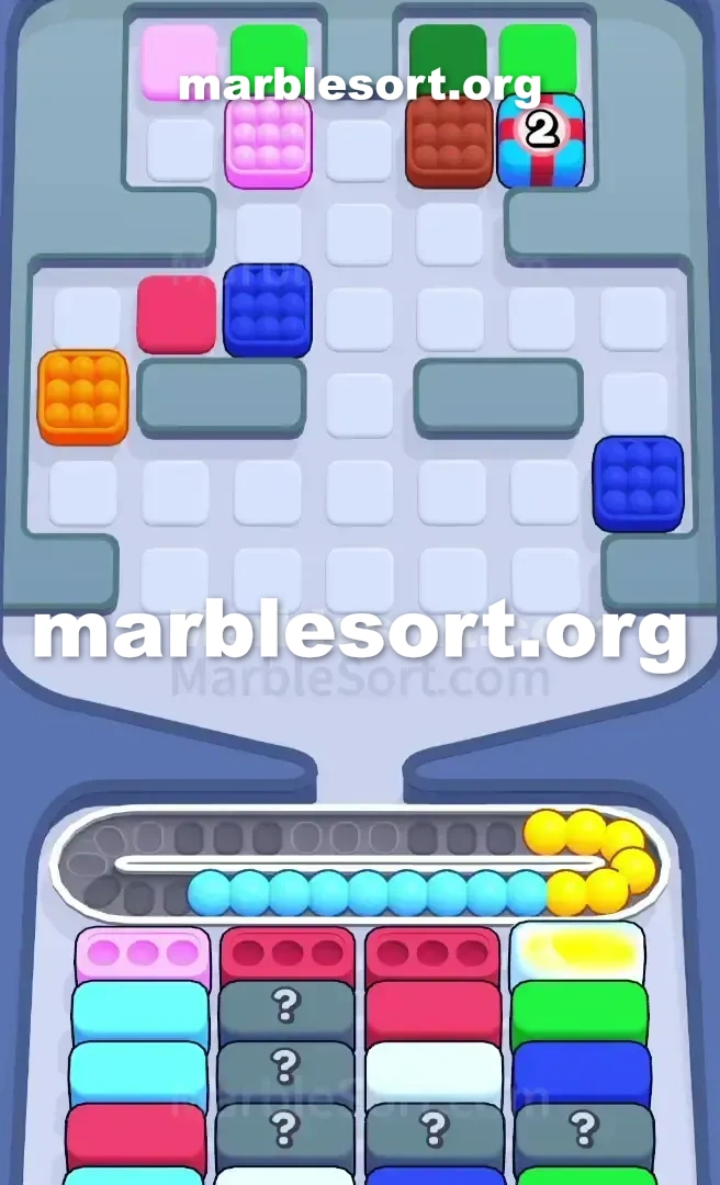 Marble Sort Level 318 screenshot 3